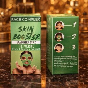 Skin Booster Té Verde – Mascarilla Stick Facial Purificante