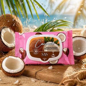 Toallitas Húmedas de Coco Desmaquillantes 🥥