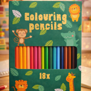 Lápices de colores 18 colores – Pack creativo escolar 🎨