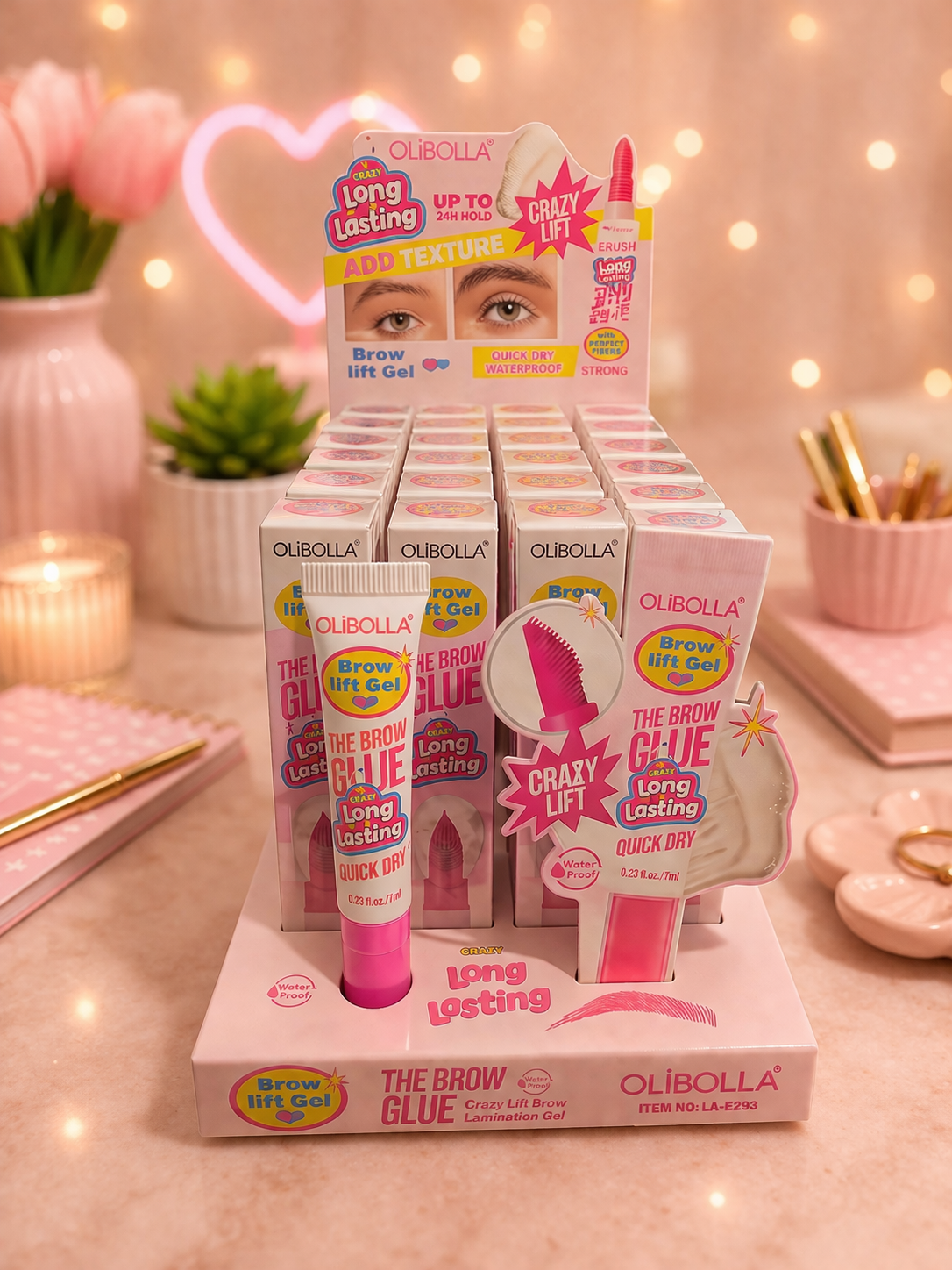 Gel Fijador de Cejas Efecto Lifting – The Brow Glue Olibolla