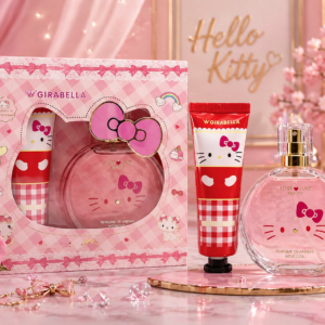 Set Perfume + Crema Hello Kitty 💖 – Edición Cute & Regalo
