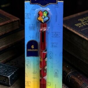 Bolígrafo Multicolor 6 Colores Diseño Harry Potter