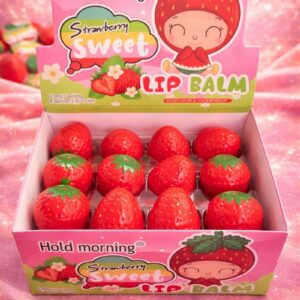 Bálsamo Labial Mágico de Fresa Kawaii 🍓