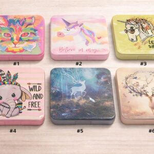 Estuche portátil discreto – Diseño kawaii