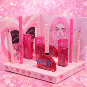 Set de Maquillaje Completo Glam Rosa 💖 Kit Beauty Todo en Uno