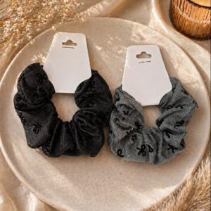 Pack 2 Scrunchies Lazos – Elegancia y Comodidad ✨