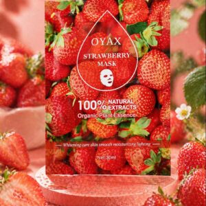 🍓 Mascarilla Facial de Fresa Oyax🍓