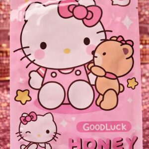 Mascarilla Facial Kawaii “Honey Kitty” – Hidratación Suave