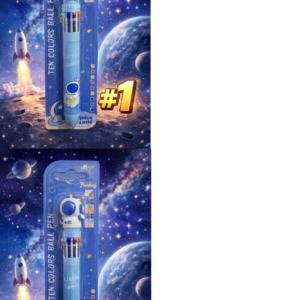 Bolígrafo Astronauta 10 colores