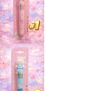 Bolígrafo Conejito 10 colores