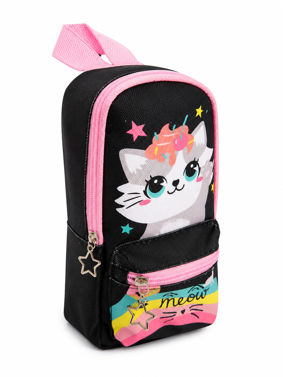 Estuche Mochila Gatito Kawaii – Diseño Meow Fantasy