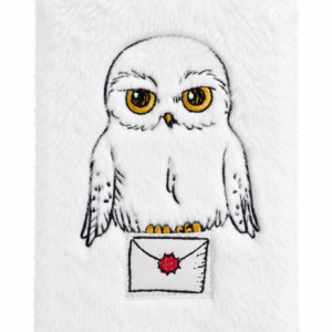 Libreta Peluche Búho Harry Potter A5 – Diseño Mágico y Suave
