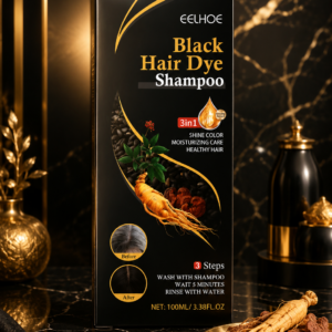 Champú Colorante Negro 3 en 1 EELHOE 🖤