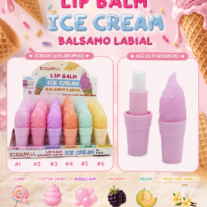 Lip Balm Ice Cream Leticia Well 🍦