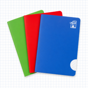 Libreta A5 de cuadrícula 4 mm | Tapa blanda | Colores surtidos 📒