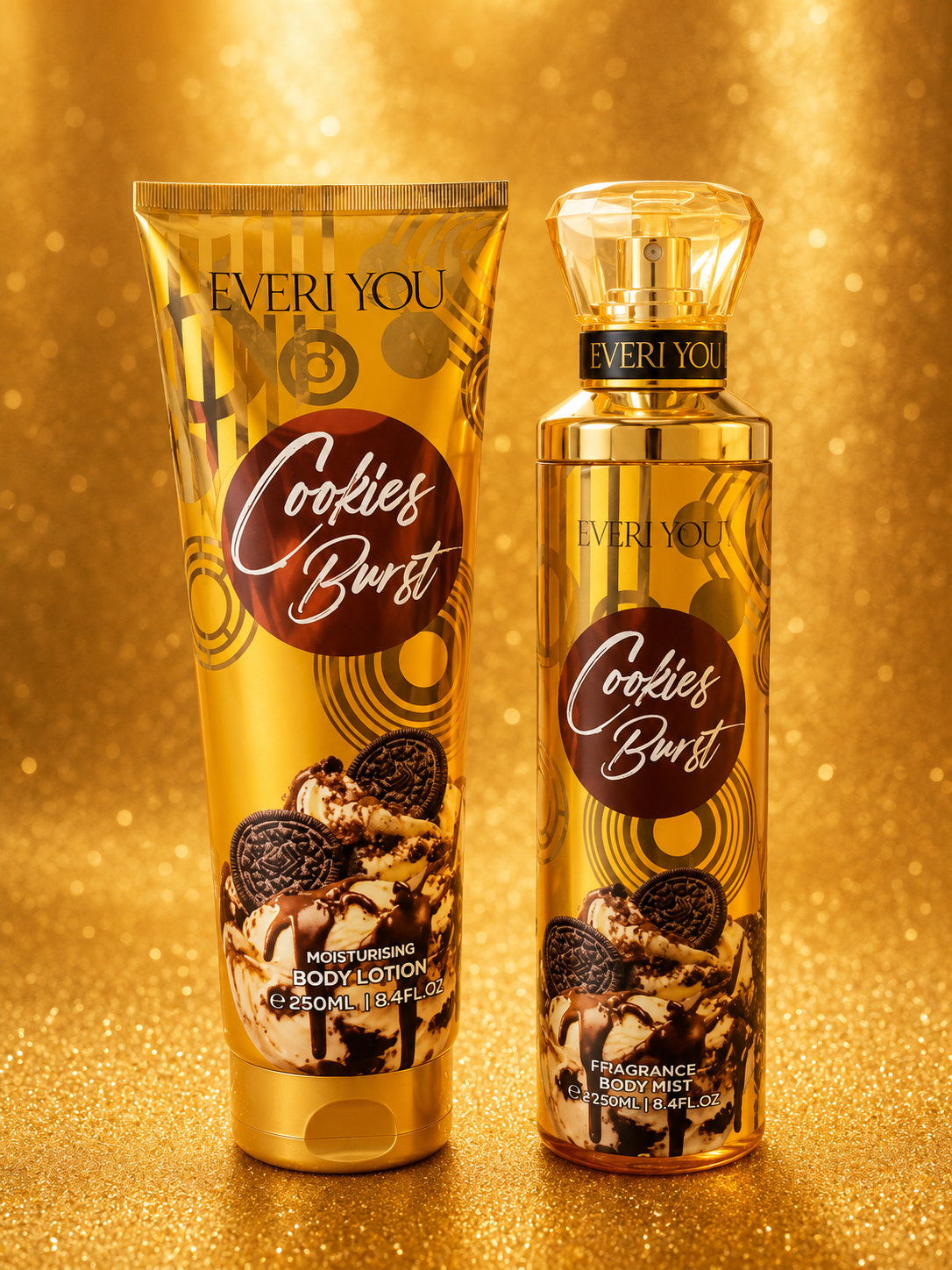 Body Mist & Body Lotion Cookies Burst 🍪✨