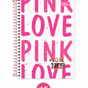 Libreta Espiral A5 Love Pink Letters 💕✨