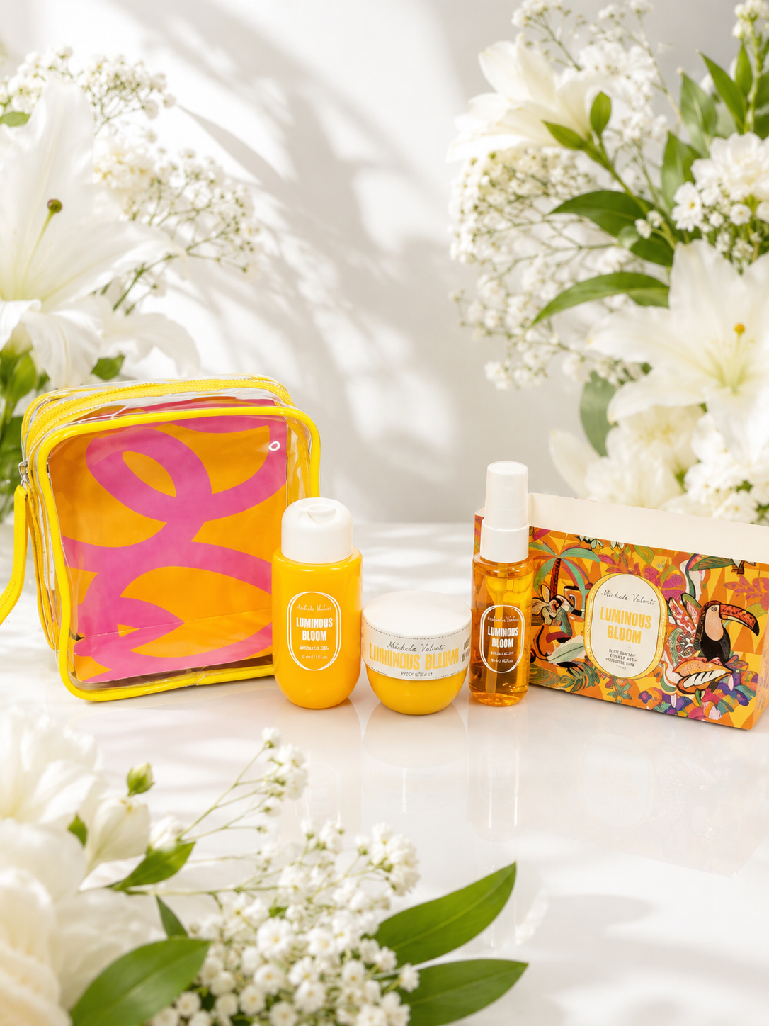 Michela Valenti – Travel Kit “Luminous Bloom” ✨🌼