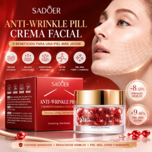 Cápsulas Faciales Anti-Wrinkle SADOER ❤️✨