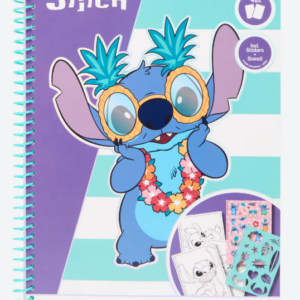 Disney Stitch Colouring Pack | Libro para Colorear con Stickers 💙