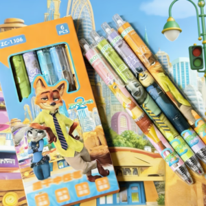 Captura de pantalla 2026-05-08 074115 Set de 6 Bolígrafos Zootopia 0.5 mm ✨🦊🐰