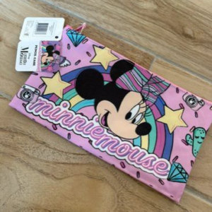 Estuche Minnie Mouse Rainbow Pink 🌈🎀
