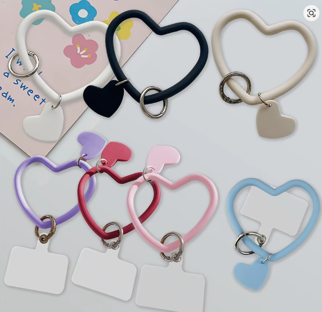 Llavero Antipérdida para Móvil | Pulsera de Silicona💖📱