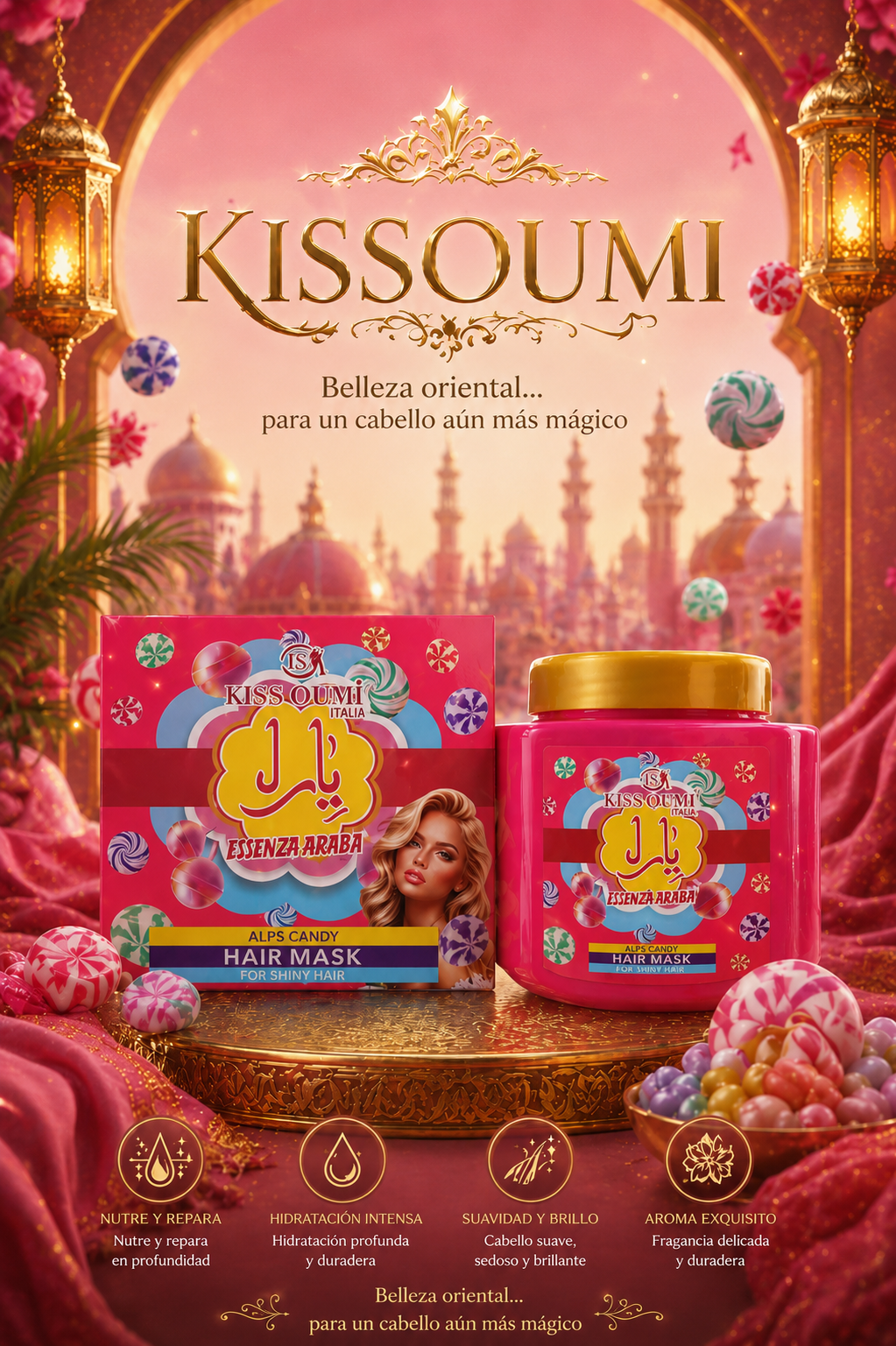 Mascarilla Capilar Kissoumi Alps Candy 🍬✨