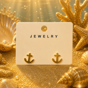 Pendientes Ancla Dorados  – Estilo Mar Elegante ✨⚓