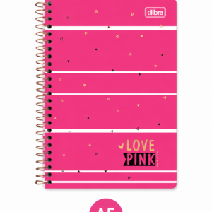 Cuaderno Espiral Love Pink A5 Rosa ✨💖