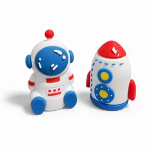 Sacapuntas Kawaii Espacial – Astronauta y Cohete ✨🚀