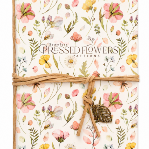 Libreta Floral Vintage A5 – Diseño Pressed Flowers