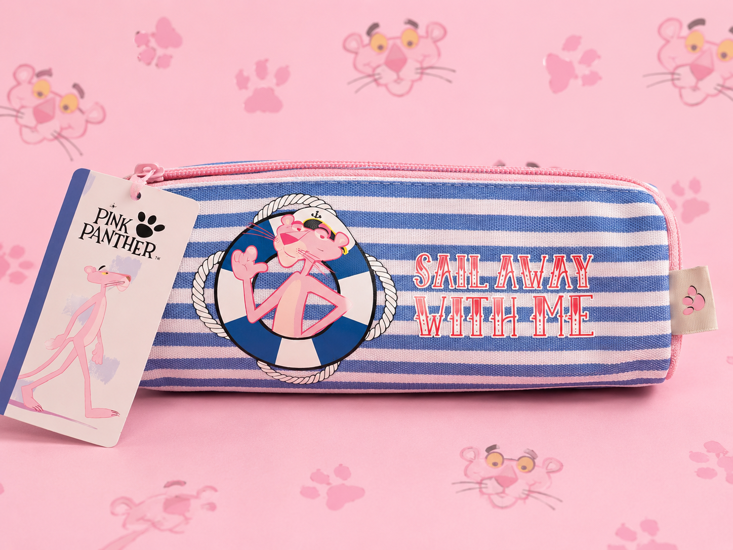 Estuche Pink Panther Sail Away 💖🐾