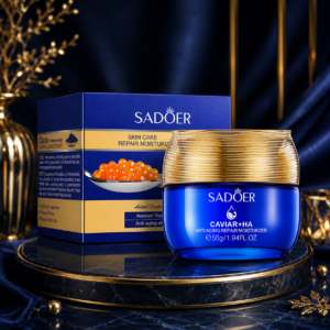 Crema Facial Caviar + Ácido Hialurónico 💙✨