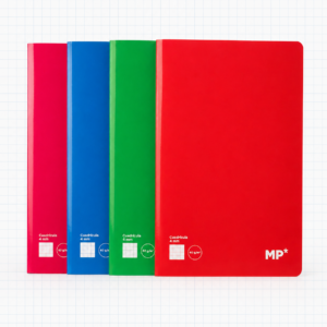 Libreta cuadrícula 4 mm 60 g | Colores surtidos📓