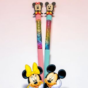 image-1778322917347 Pack de 2 bolígrafos glitter con diseño Mickey y Minnie ✨💕