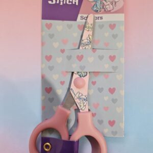 Tijeras Infantiles Disney Angel & Stitch Corazones 💜✂️