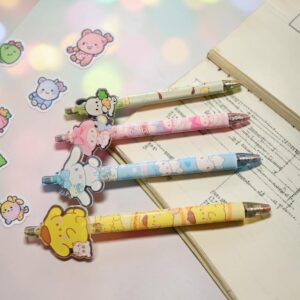 Bolígrafos Kawaii Sanrio Gel – Pack 4 Personajes ✨💖