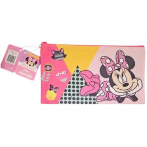 Estuche Minnie Mouse Rosa Disney Escolar