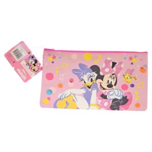 Estuche Minnie Mouse y Daisy Disney Rosa