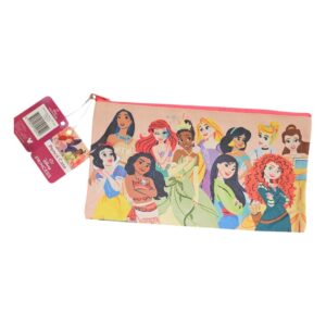 Estuche Princesas Disney Rosa Escolar