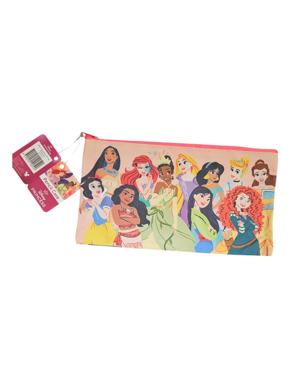 Estuche Princesas Disney Rosa Escolar