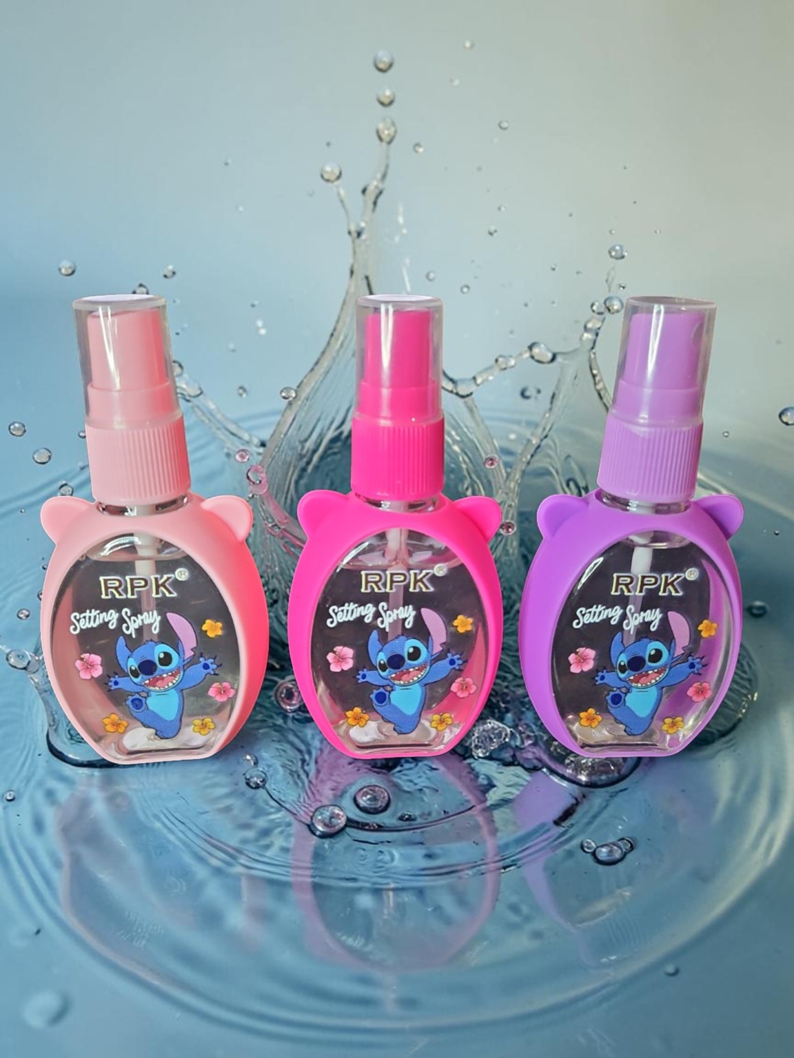 Fixador de Maquillaje Stitch RPK | Setting Spray Hidratante ✨💙