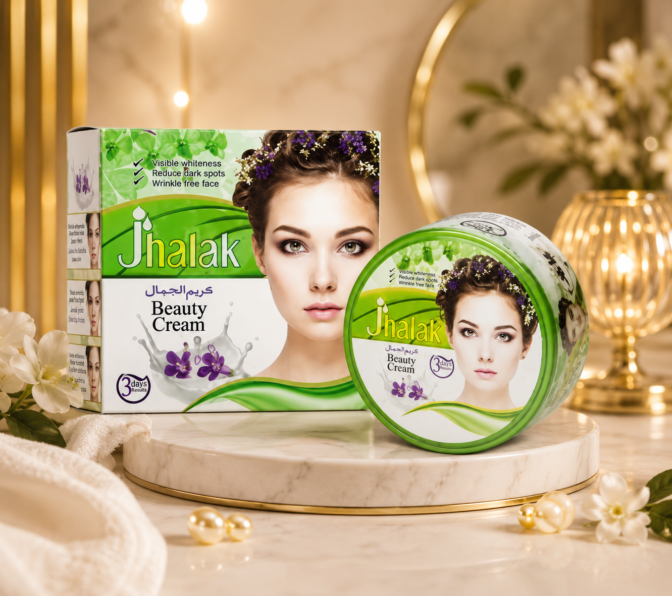 Jhalak Beauty Cream – Crema Facial Hidratante y Nutritiva 🌸✨