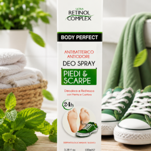 👟Spray Desodorante Antibacteriano para Pies y Calzado