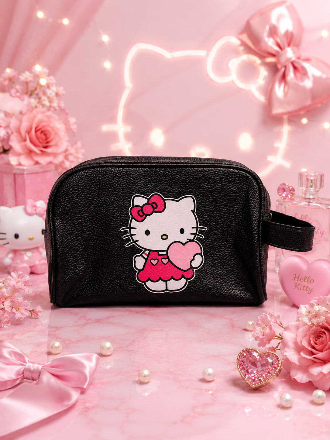 Neceser Hello Kitty Corazón Rosa Premium