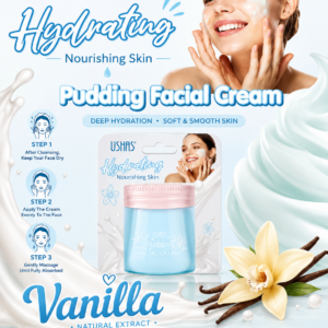 🍦 Crema Facial Pudding de Vainilla – Hidratante y Nutritiva