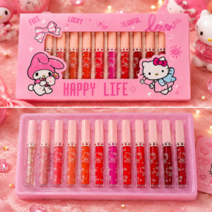Set de Brillos Labiales Hello Kitty & My Melody 🎀