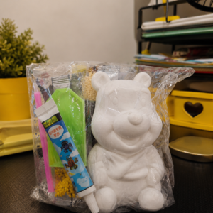 Kit DIY Winnie para Decorar con Diamantes y Perlas 🐻💛