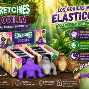 Stretchies Gorilla – Juguete Elástico Antiestrés Coleccionable
